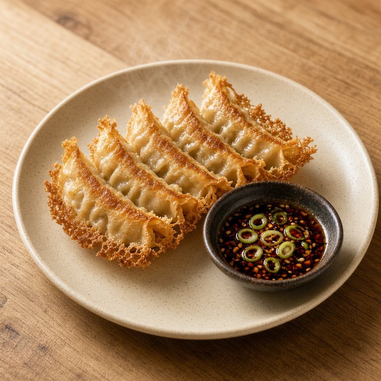 Gyozas de cerdo